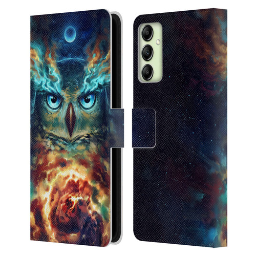 Jonas "JoJoesArt" Jödicke Wildlife 2 Aurowla Leather Book Wallet Case Cover For Samsung Galaxy A14 5G