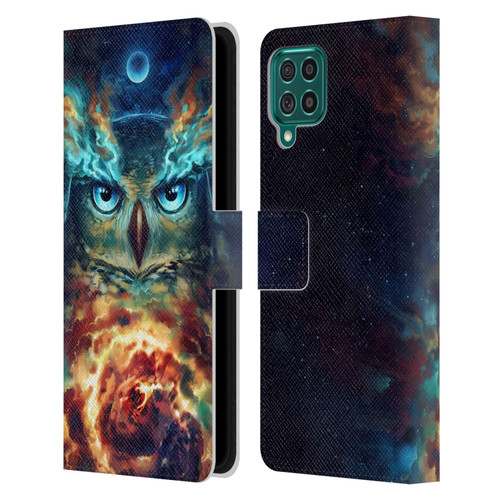 Jonas "JoJoesArt" Jödicke Wildlife 2 Aurowla Leather Book Wallet Case Cover For Samsung Galaxy F62 (2021)