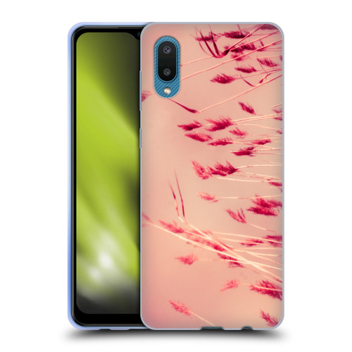 Dorit Fuhg Nature Pink Summer Soft Gel Case for Samsung Galaxy A02/M02 (2021)