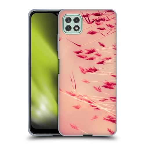 Dorit Fuhg Nature Pink Summer Soft Gel Case for Samsung Galaxy A22 5G / F42 5G (2021)