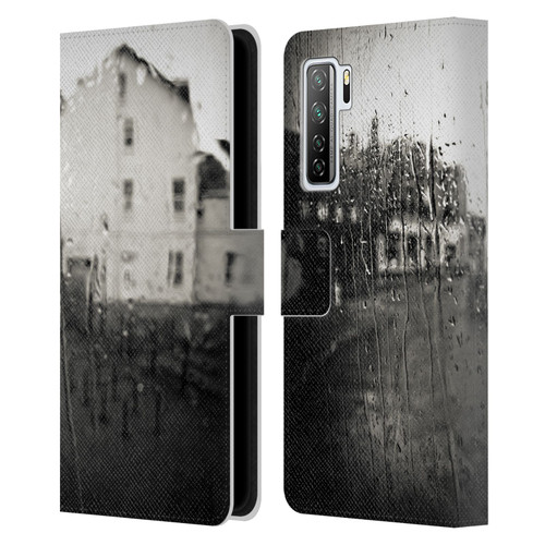 Dorit Fuhg City Street Life Proximity Leather Book Wallet Case Cover For Huawei Nova 7 SE/P40 Lite 5G