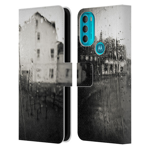 Dorit Fuhg City Street Life Proximity Leather Book Wallet Case Cover For Motorola Moto G71 5G