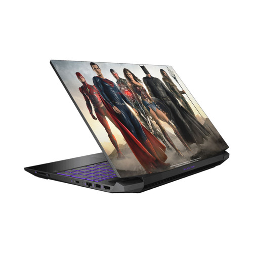 Zack Snyder's Justice League Snyder Cut Character Art Group Colored Vinyl Sticker Skin Decal Cover for HP Pavilion 15.6" 15-dk0047TX