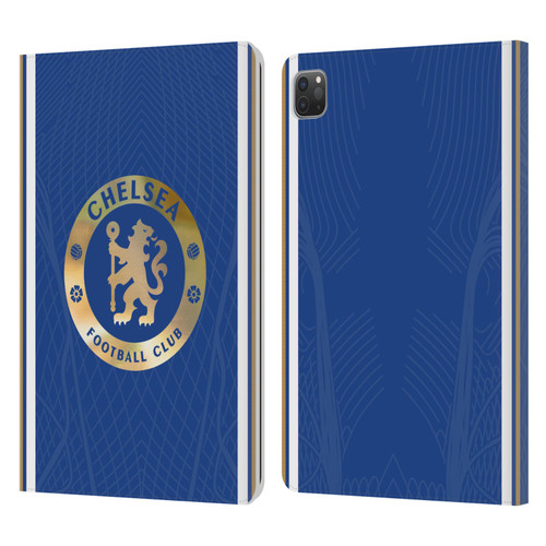 Chelsea Football Club 2023/24 Kit Home Leather Book Wallet Case Cover For Apple iPad Pro 11 2020 / 2021 / 2022