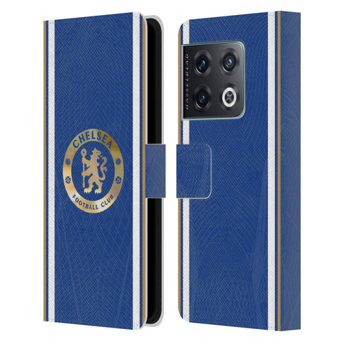 Chelsea Football Club 2023/24 Kit Home Leather Book Wallet Case Cover For OnePlus 10 Pro