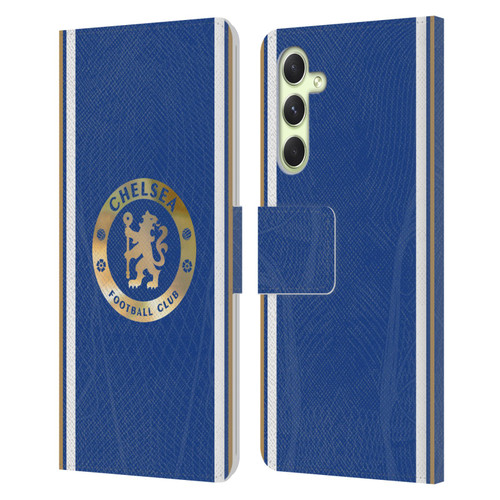 Chelsea Football Club 2023/24 Kit Home Leather Book Wallet Case Cover For Samsung Galaxy A54 5G