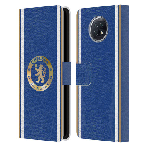 Chelsea Football Club 2023/24 Kit Home Leather Book Wallet Case Cover For Xiaomi Redmi Note 9T 5G