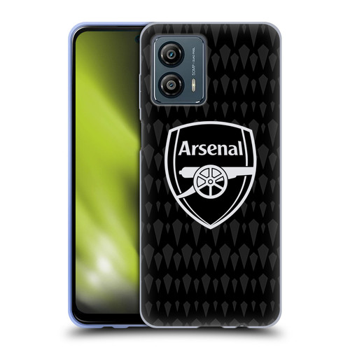 Arsenal FC 2023/24 Crest Kit Home Goalkeeper Soft Gel Case for Motorola Moto G53 5G