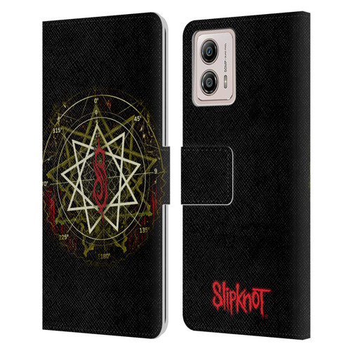 Slipknot Key Art Waves Leather Book Wallet Case Cover For Motorola Moto G53 5G