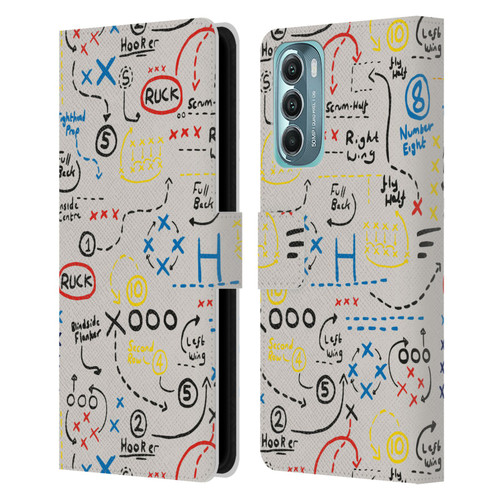 England Rugby Union Kids Older Play Leather Book Wallet Case Cover For Motorola Moto G Stylus 5G (2022)