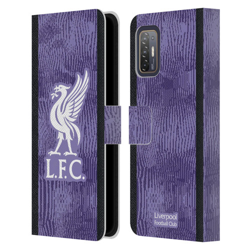 Liverpool Football Club 2023/24 Third Kit Leather Book Wallet Case Cover For HTC Desire 21 Pro 5G