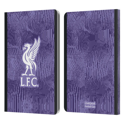 Liverpool Football Club 2023/24 Third Kit Leather Book Wallet Case Cover For Amazon Kindle Paperwhite 1 / 2 / 3
