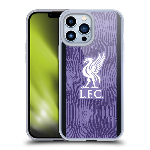 Liverpool Football Club 2023/24 Third Kit Soft Gel Case for Apple iPhone 13 Pro Max