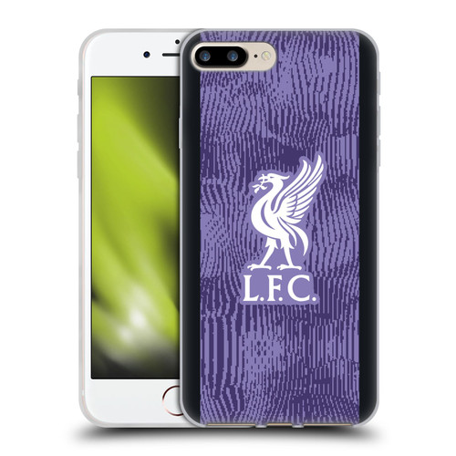 Liverpool Football Club 2023/24 Third Kit Soft Gel Case for Apple iPhone 7 Plus / iPhone 8 Plus
