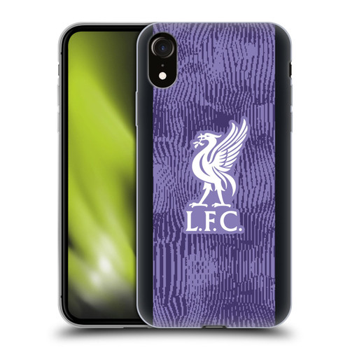 Liverpool Football Club 2023/24 Third Kit Soft Gel Case for Apple iPhone XR