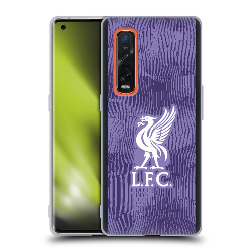 Liverpool Football Club 2023/24 Third Kit Soft Gel Case for OPPO Find X2 Pro 5G