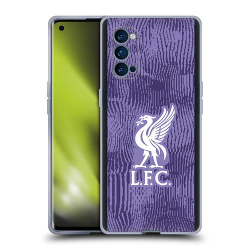 Liverpool Football Club 2023/24 Third Kit Soft Gel Case for OPPO Reno 4 Pro 5G
