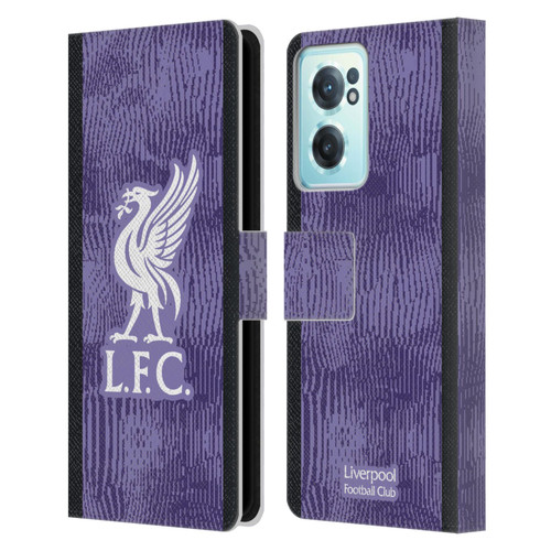 Liverpool Football Club 2023/24 Third Kit Leather Book Wallet Case Cover For OnePlus Nord CE 2 5G