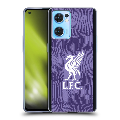 Liverpool Football Club 2023/24 Third Kit Soft Gel Case for OPPO Reno7 5G / Find X5 Lite