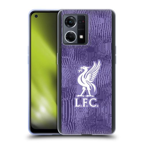 Liverpool Football Club 2023/24 Third Kit Soft Gel Case for OPPO Reno8 4G