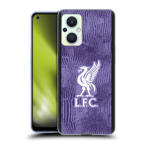 Liverpool Football Club 2023/24 Third Kit Soft Gel Case for OPPO Reno8 Lite