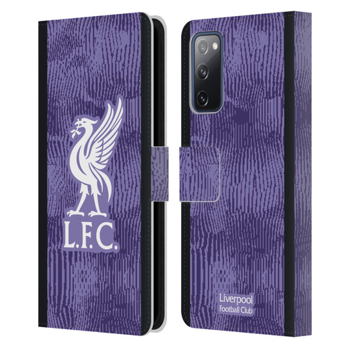 Liverpool Football Club 2023/24 Third Kit Leather Book Wallet Case Cover For Samsung Galaxy S20 FE / 5G