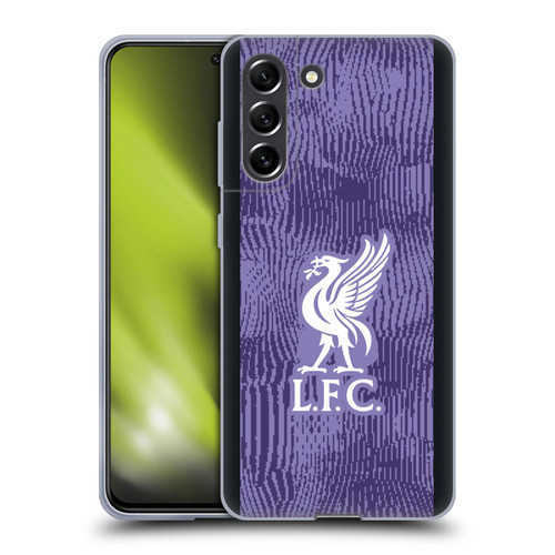Liverpool Football Club 2023/24 Third Kit Soft Gel Case for Samsung Galaxy S21 FE 5G