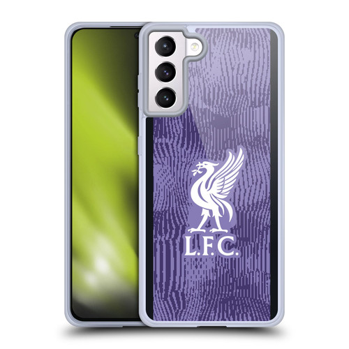 Liverpool Football Club 2023/24 Third Kit Soft Gel Case for Samsung Galaxy S21+ 5G