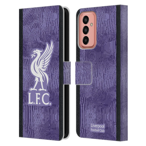 Liverpool Football Club 2023/24 Third Kit Leather Book Wallet Case Cover For Samsung Galaxy M13 (2022)