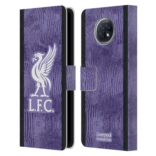 Liverpool Football Club 2023/24 Third Kit Leather Book Wallet Case Cover For Xiaomi Redmi Note 9T 5G