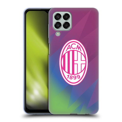AC Milan 2023/24 Crest Kit Third Soft Gel Case for Samsung Galaxy M33 (2022)