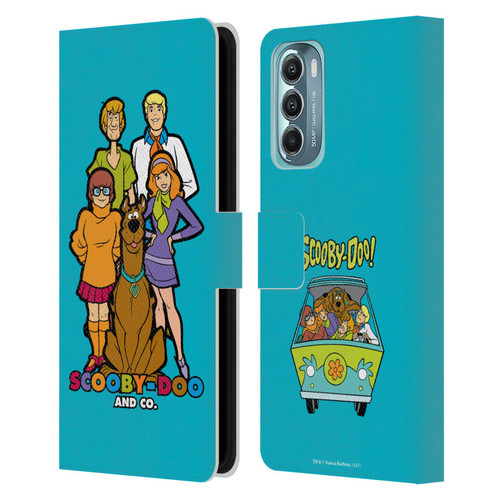 Scooby-Doo Mystery Inc. Scooby-Doo And Co. Leather Book Wallet Case Cover For Motorola Moto G Stylus 5G (2022)