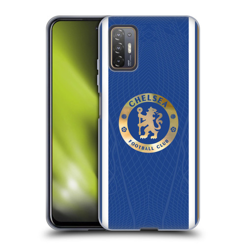 Chelsea Football Club 2023/24 Kit Home Soft Gel Case for HTC Desire 21 Pro 5G
