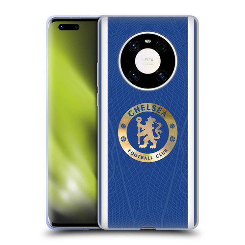 Chelsea Football Club 2023/24 Kit Home Soft Gel Case for Huawei Mate 40 Pro 5G