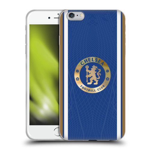 Chelsea Football Club 2023/24 Kit Home Soft Gel Case for Apple iPhone 6 Plus / iPhone 6s Plus