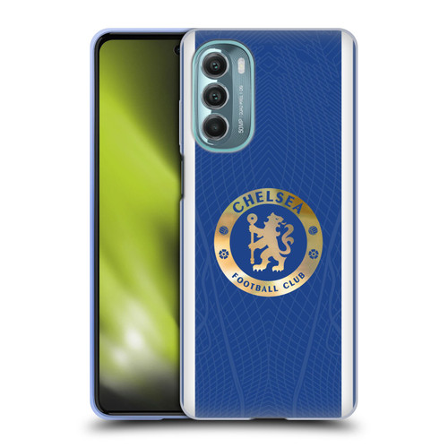 Chelsea Football Club 2023/24 Kit Home Soft Gel Case for Motorola Moto G Stylus 5G (2022)