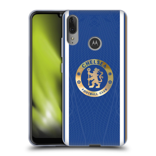 Chelsea Football Club 2023/24 Kit Home Soft Gel Case for Motorola Moto E6 Plus