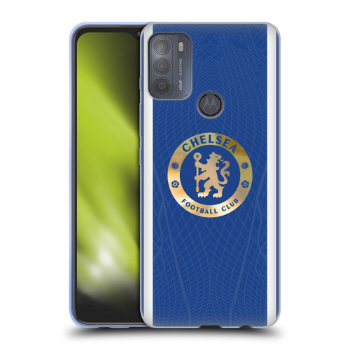Chelsea Football Club 2023/24 Kit Home Soft Gel Case for Motorola Moto G50