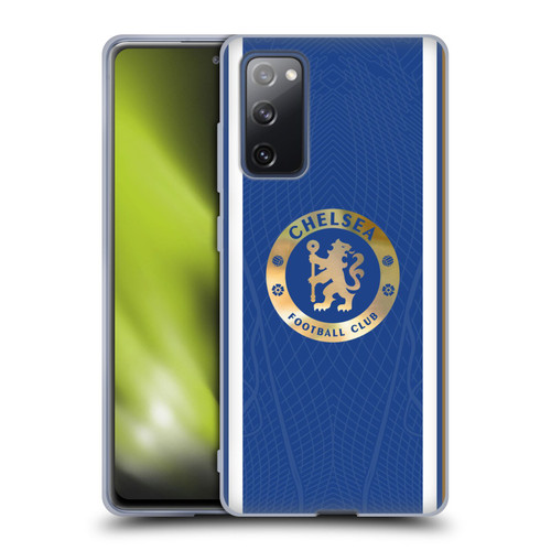 Chelsea Football Club 2023/24 Kit Home Soft Gel Case for Samsung Galaxy S20 FE / 5G