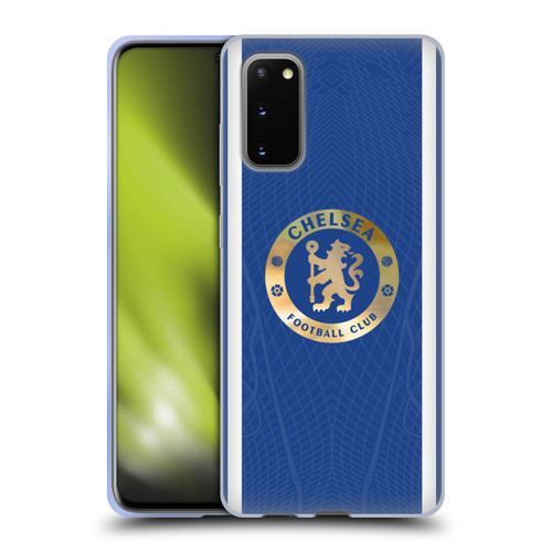 Chelsea Football Club 2023/24 Kit Home Soft Gel Case for Samsung Galaxy S20 / S20 5G
