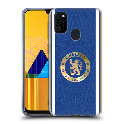 Chelsea Football Club 2023/24 Kit Home Soft Gel Case for Samsung Galaxy M30s (2019)/M21 (2020)