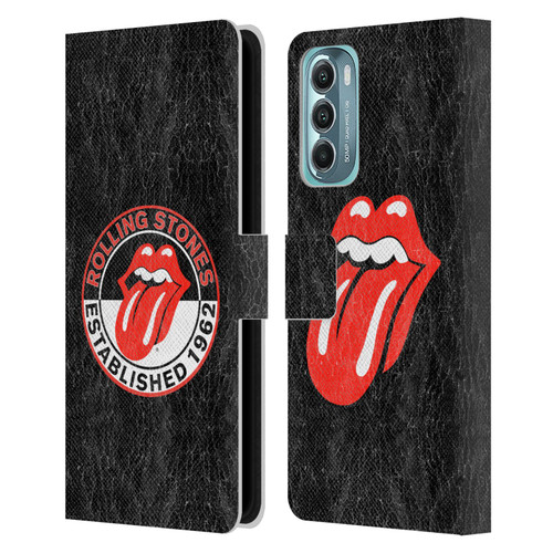 The Rolling Stones Graphics Established 1962 Leather Book Wallet Case Cover For Motorola Moto G Stylus 5G (2022)