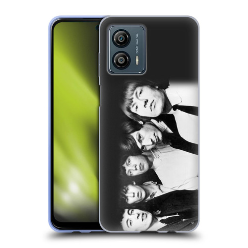 The Rolling Stones Graphics Classic Group Photo Soft Gel Case for Motorola Moto G53 5G