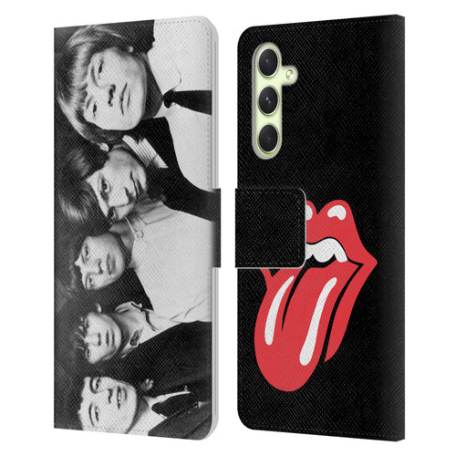 The Rolling Stones Graphics Classic Group Photo Leather Book Wallet Case Cover For Samsung Galaxy A54 5G