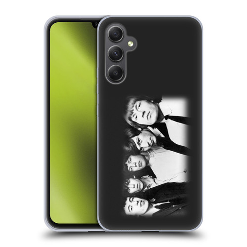 The Rolling Stones Graphics Classic Group Photo Soft Gel Case for Samsung Galaxy A34 5G