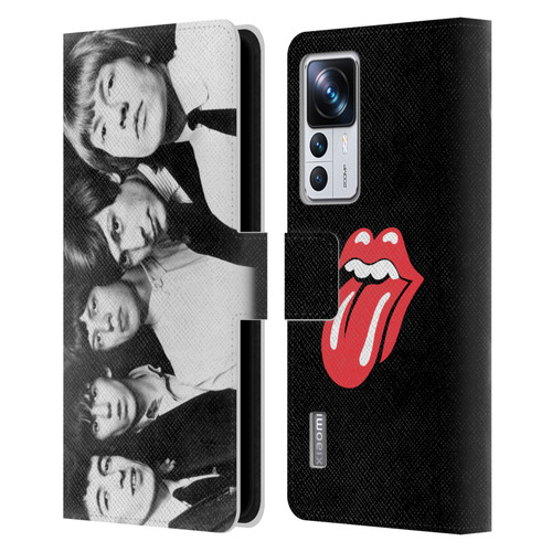 The Rolling Stones Graphics Classic Group Photo Leather Book Wallet Case Cover For Xiaomi 12T Pro