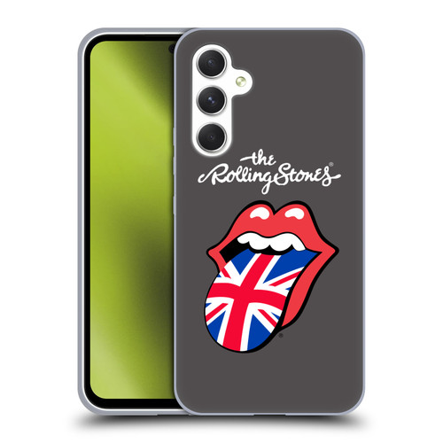 The Rolling Stones International Licks 1 United Kingdom Soft Gel Case for Samsung Galaxy A54 5G