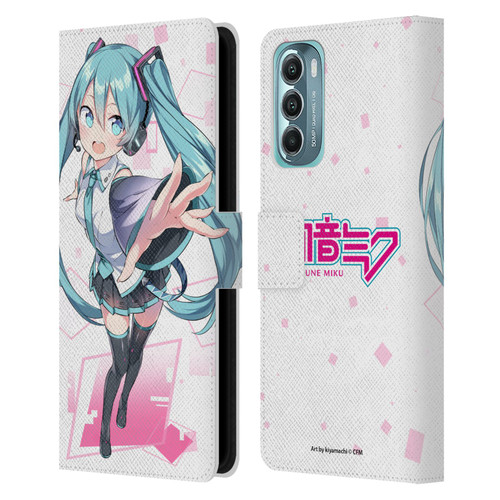 Hatsune Miku Graphics Cute Leather Book Wallet Case Cover For Motorola Moto G Stylus 5G (2022)