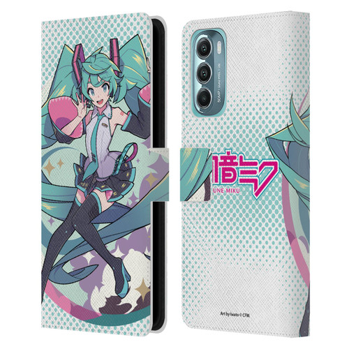 Hatsune Miku Graphics Pastels Leather Book Wallet Case Cover For Motorola Moto G Stylus 5G (2022)