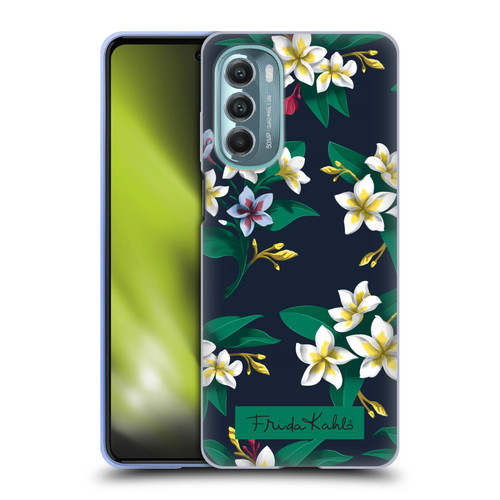 Frida Kahlo Flowers Plumeria Soft Gel Case for Motorola Moto G Stylus 5G (2022)